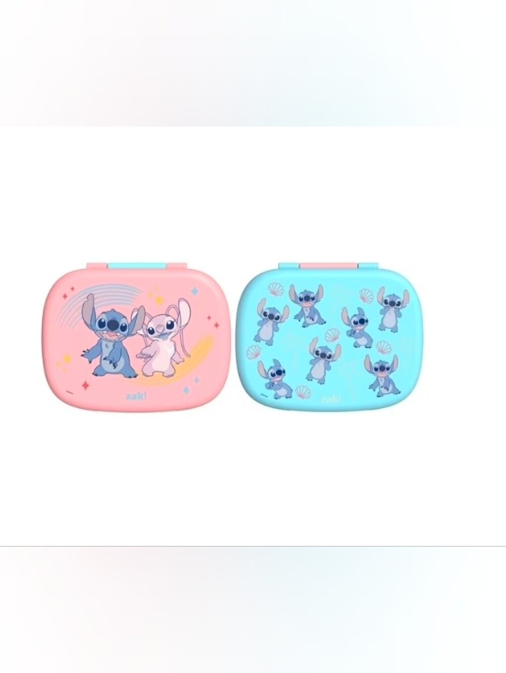 Zak Designs Bento Kids Character Lunch Box Set - 2pack
